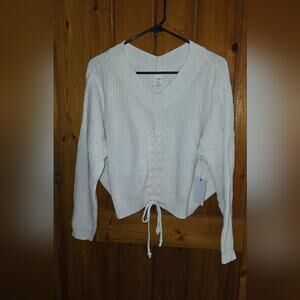 Women's White Sweater